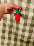 strawberry keychain