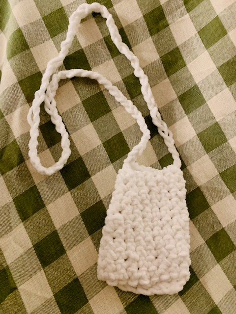 crochet crossbody bag