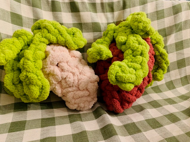 large strawberry plush