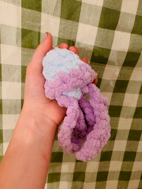 jellyfish keychain