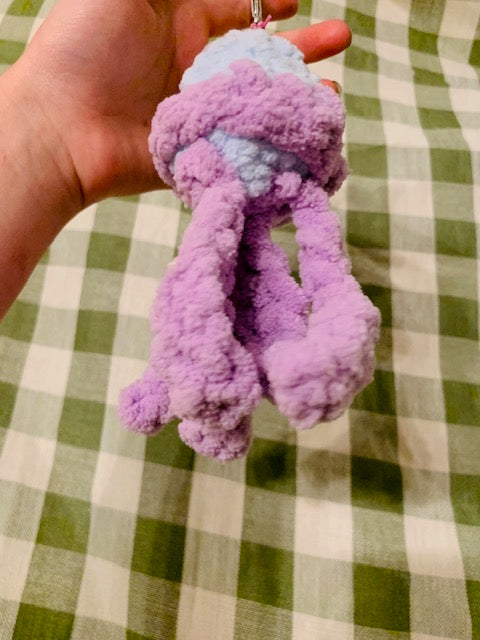 jellyfish keychain
