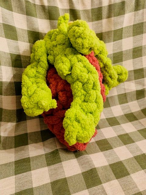 large strawberry plush